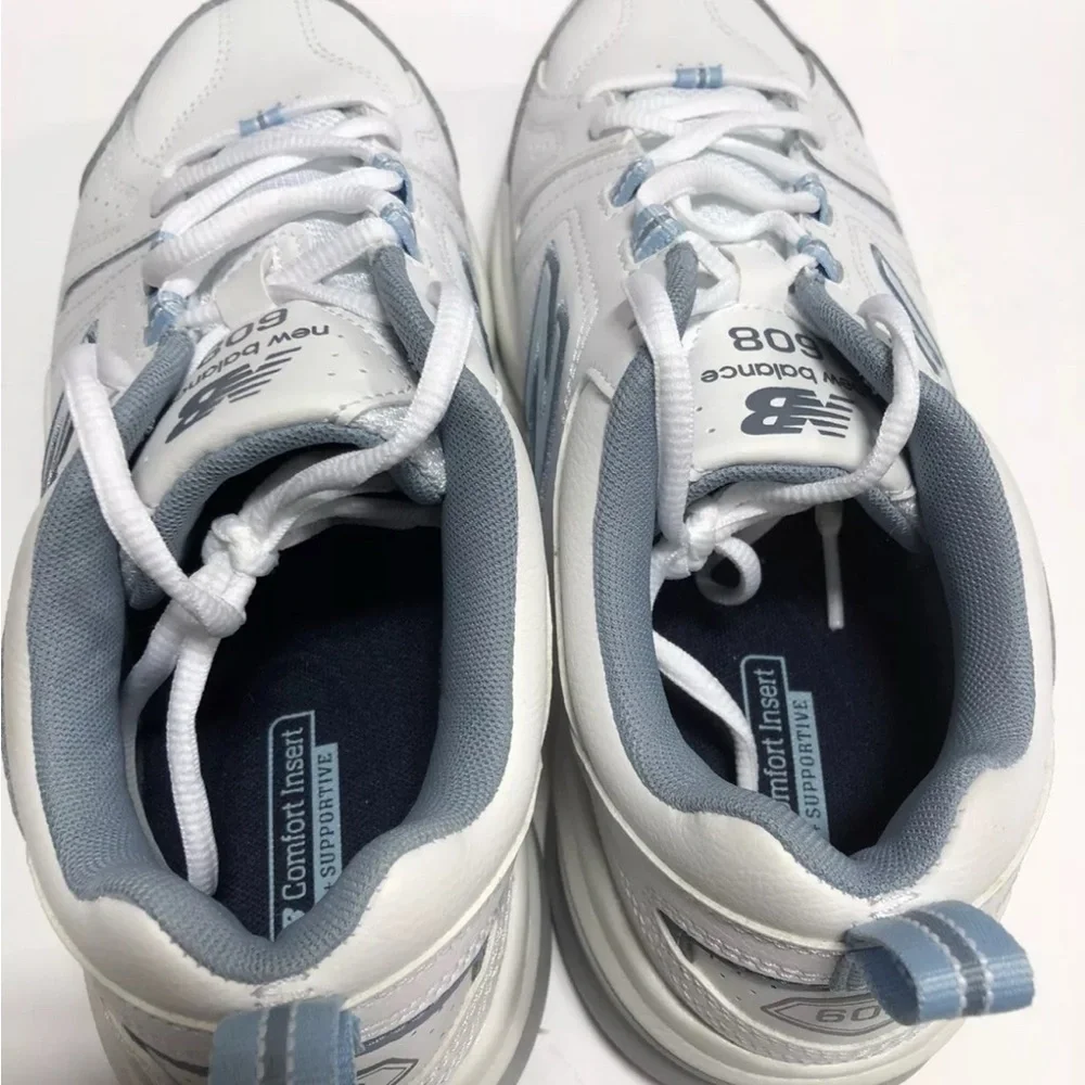 New Balance 608v5 Womens Training Sneaker White Size 9.5 D